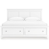 image:imageSignature Design by Ashley Danabrin Wood Queen Panel Bed FrameWhite