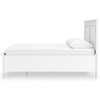 image:imageSignature Design by Ashley Danabrin Wood Queen Panel Bed FrameWhite