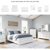 image:imageSignature Design by Ashley Danabrin Wood Queen Panel Bed FrameWhite