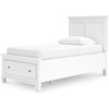 image:imageSignature Design by Ashley Danabrin Wood Queen Panel Bed FrameWhite