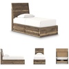 image:imageSignature Design by Ashley Darcalli Twin Panel Bed with StorageTwin Panel Bed with Storage