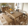image:imageSignature Design by Ashley Faiz Rustic 205 Natural Wood amp Glass Pendant Light Brown amp Clear