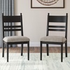image:imageSignature Design by Ashley Farmhouse Upholstered Dining Chair Set of 2Black