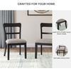image:imageSignature Design by Ashley Farmhouse Upholstered Dining Chair Set of 2BlackGray