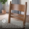image:imageSignature Design by Ashley Farmhouse Upholstered Dining Chair Set of 2Brown