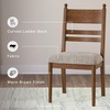 image:imageSignature Design by Ashley Farmhouse Upholstered Dining Chair Set of 2Brown
