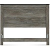 image:imageSignature Design by Ashley Frandern Rustic Panel Headboard with Nailhead Queen Gray