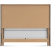 image:imageSignature Design by Ashley Frandern Rustic Panel Headboard with Nailhead Queen Gray