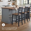 image:imageSignature Design by Ashley Gesthaven Counter Height Barstools Set of 2Light Brown  Blue