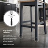 image:imageSignature Design by Ashley Gesthaven Counter Height Barstools Set of 2Light Brown  Blue