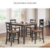 image:imageSignature Design by Ashley Gesthaven Counter Height Barstools Set of 2Light Brown  Dark Brown
