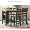 image:imageSignature Design by Ashley Gesthaven Counter Height Barstools Set of 2Light Brown  Green