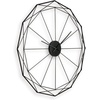 image:imageSignature Design by Ashley Large Industrial Metal Wall Clock Black