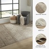 image:imageSignature Design by Ashley Neutral Medallion Area Rug 8x10 for Living Room710 x 911 Rectangular