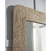 image:imageSignature Design by Ashley Norigan Casual Full Length Floor Mirror with Thick Frame Light Brown