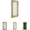 image:imageSignature Design by Ashley Norigan Casual Full Length Floor Mirror with Thick Frame Light Brown