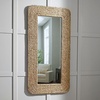 image:imageSignature Design by Ashley Norigan Casual Full Length Floor Mirror with Thick Frame Light Brown