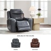 image:imageSignature Design by Ashley Power Reclining Loveseat with Console MahoganyGrey