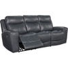 image:imageSignature Design by Ashley Power Reclining Loveseat with Console MahoganyGrey