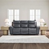 image:imageSignature Design by Ashley Power Reclining Loveseat with Console MahoganyGrey