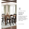 image:imageSignature Design by Ashley Wood Counter Height Barstools Black Set of 2