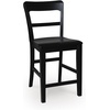 image:imageSignature Design by Ashley Wood Counter Height Barstools Black Set of 2