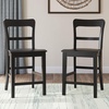 image:imageSignature Design by Ashley Wood Counter Height Barstools Black Set of 2