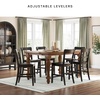 image:imageSignature Design by Ashley Wood Counter Height Barstools Black Set of 2