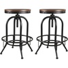 image:imageSignature Design by Ashley Counter Height Bar Stools Set of 2 Backless18W x 18D x 30H