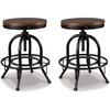 image:imageSignature Design by Ashley Counter Height Bar Stools Set of 2 BacklessCounter Height