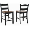 image:imageSignature Design by Ashley Counter Height Bar Stools Set of 2 Farmhouse