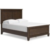 image:imageSignature Design by Ashley Danabrin Wood Queen Panel Bed FrameBrown