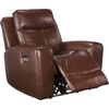 image:imageSignature Design by Ashley Power Reclining Loveseat with Console MahoganyBrown