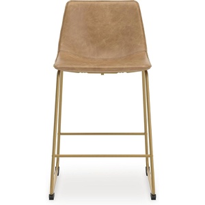 image:imageSignature Design by Ashley Bar Height Bar Stool Set of 2 ToastGold