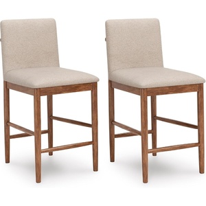 image:imageSignature Design by Ashley Counter Height Barstools Set of 2 Upholstered