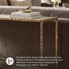 image:imageSignature Design by Ashley 52 Glass amp Marble Narrow Console Sofa Table