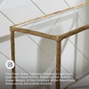 image:imageSignature Design by Ashley 52 Glass amp Marble Narrow Console Sofa Table