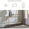 image:imageSignature Design by Ashley 52 Glass amp Marble Narrow Console Sofa Table