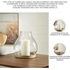 image:imageSignature Design by Ashley Adalisen Hammered Glass Candle Holder