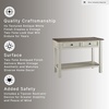 image:imageSignature Design by Ashley Bolanburg Farmhouse Sofa Console Table WhiteWhitewash