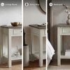 image:imageSignature Design by Ashley Bolanburg Farmhouse Sofa Console Table WhiteWhitewash