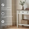 image:imageSignature Design by Ashley Bolanburg Farmhouse Sofa Console Table WhiteWhitewash
