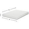 image:imageSignature Design by Ashley Chime Twin Memory Foam Mattress 10 InchQueen