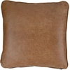 image:imageSignature Design by Ashley Cortnie Faux Leather Throw Pillow Caramel Brown