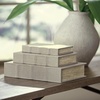 image:imageSignature Design by Ashley Decorative Boxes with Lids Brown Set of 3Beige