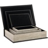 image:imageSignature Design by Ashley Decorative Boxes with Lids Brown Set of 3Black