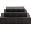 image:imageSignature Design by Ashley Decorative Boxes with Lids Brown Set of 3Black
