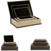 image:imageSignature Design by Ashley Decorative Boxes with Lids Brown Set of 3Dark Brown