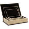 image:imageSignature Design by Ashley Decorative Boxes with Lids Brown Set of 3Dark Brown