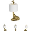 image:imageSignature Design by Ashley Giraffe Table Lamp Goldtone Safari Animal Lamp
